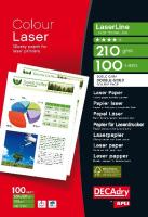 012367 Papier photo brillant 210g laser, copieur, laserline 