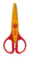 012818 Craft waves scissors orange 13 cm