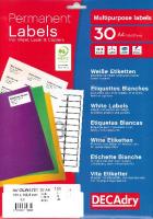 OLW4781 Etiquettes blanches multi-usage 105 x 148,5 mm
