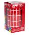 004885 Gommettes rectangles rouge